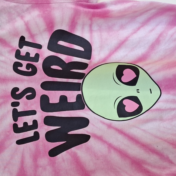 Tie dye alien shirt - Picture 2 of 8